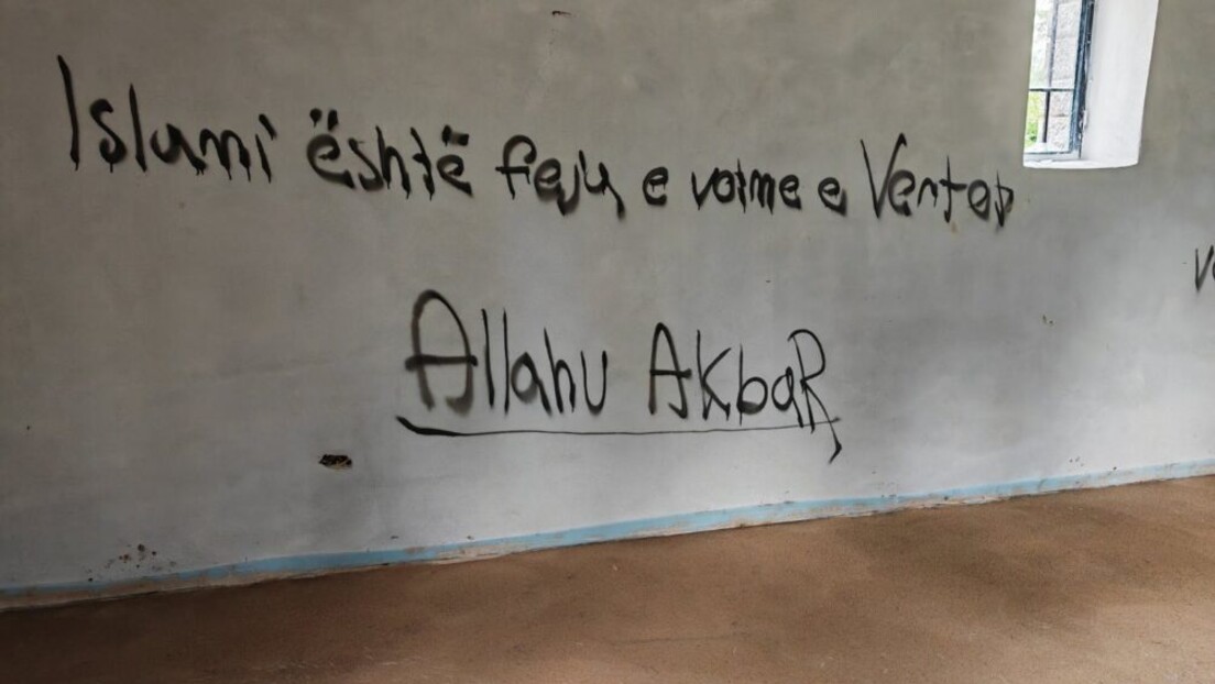 Oskrnavljena Crkva Svete Trojice kod Peći: "Ne želimo crkve, islam je jedina prava vera"