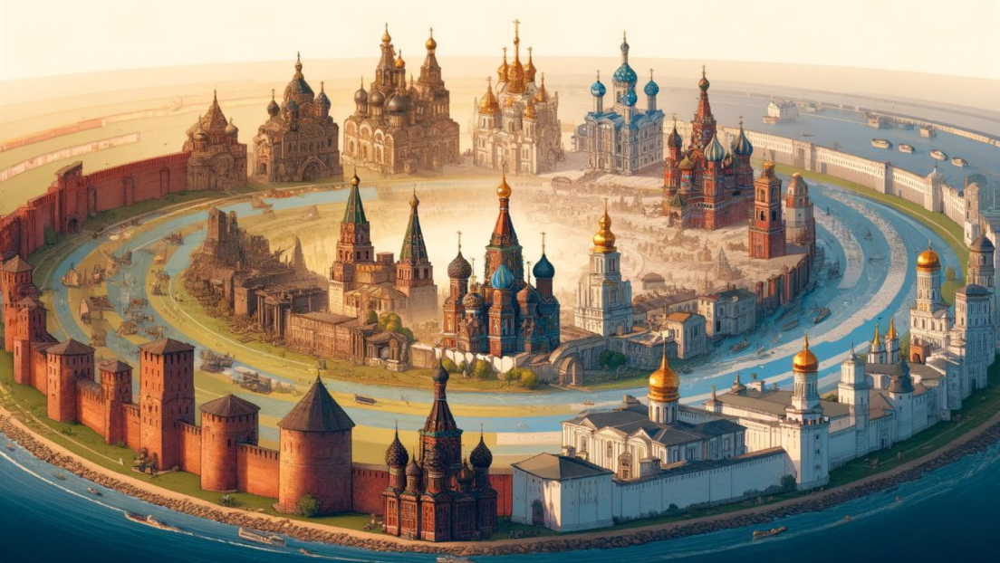 Колико је престоница Русија имала кроз векове