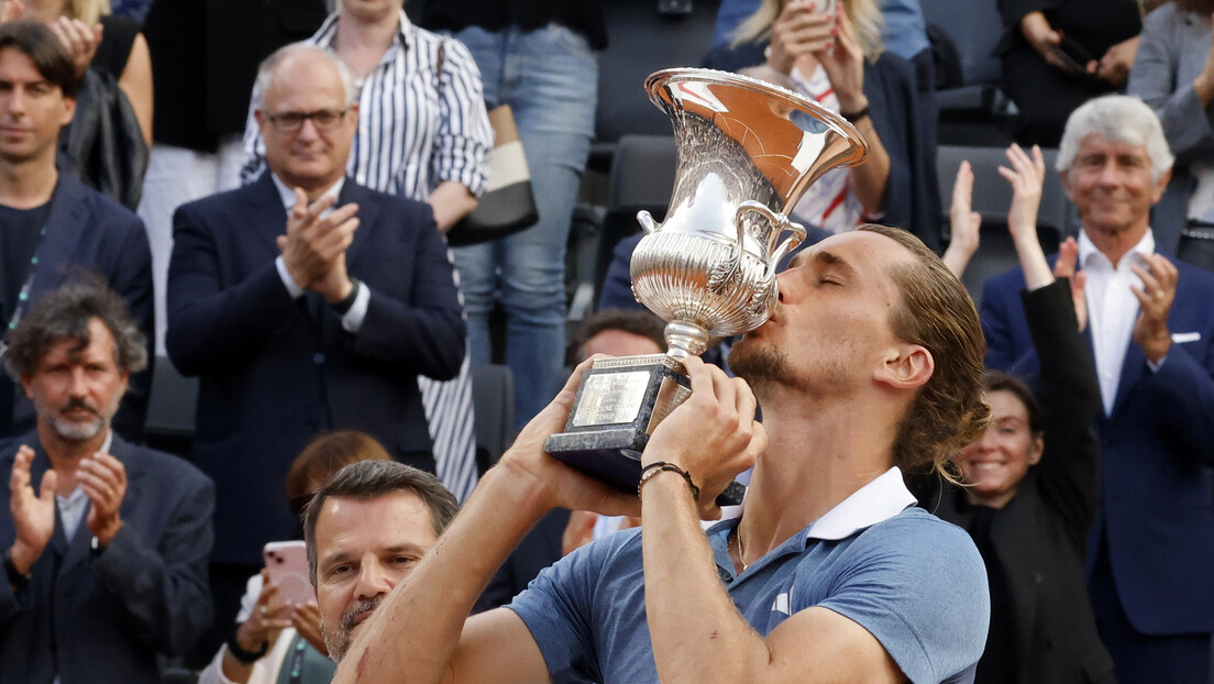 Zverev osvojio masters u Rimu, Jari nemoćan u finalu