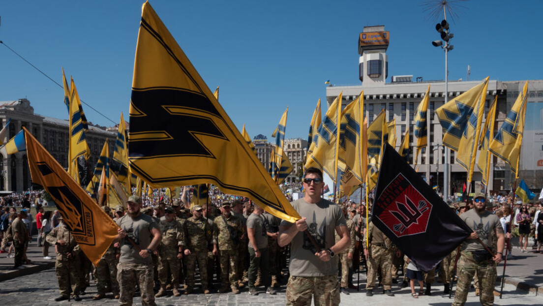 I Francuska obučavala ukrajinske neonaciste: Tetovaže SS simbola na licu
