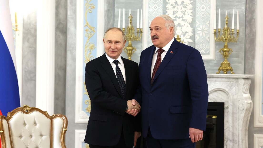 Путин са Лукашенком: Москва и Минск остају посвећени јачању интеграција (ВИДЕО)