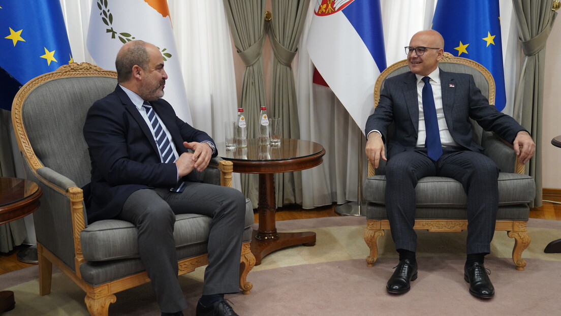 Vučević s ambasadorom Kipra: Zahvalnost na poštovanju suvereniteta Srbije