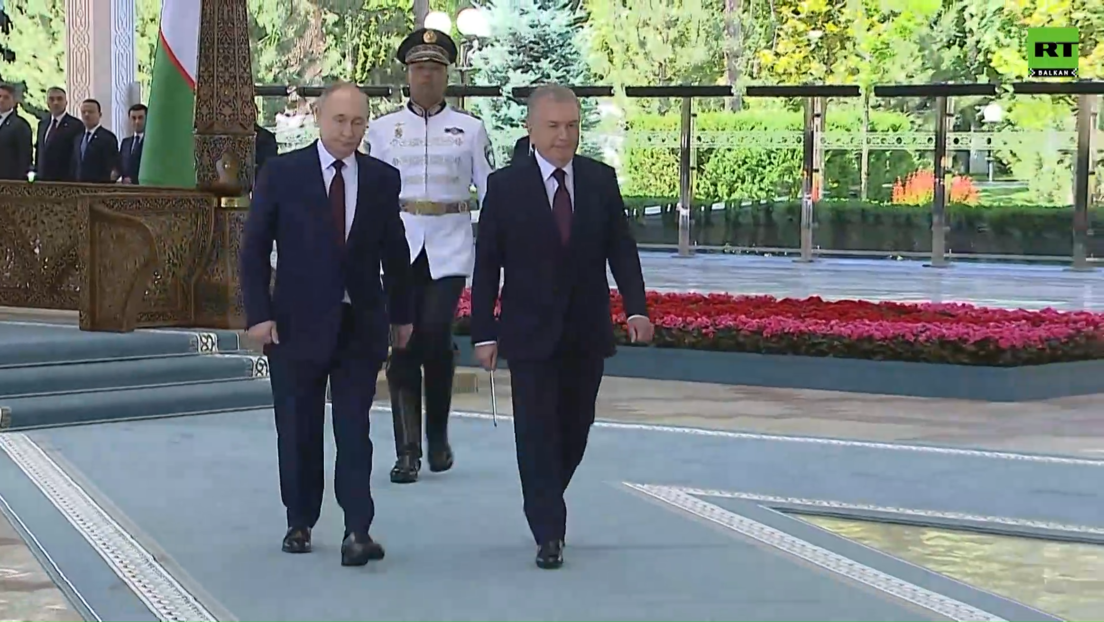 Путин у Узбекистану: Почела дводневна посета