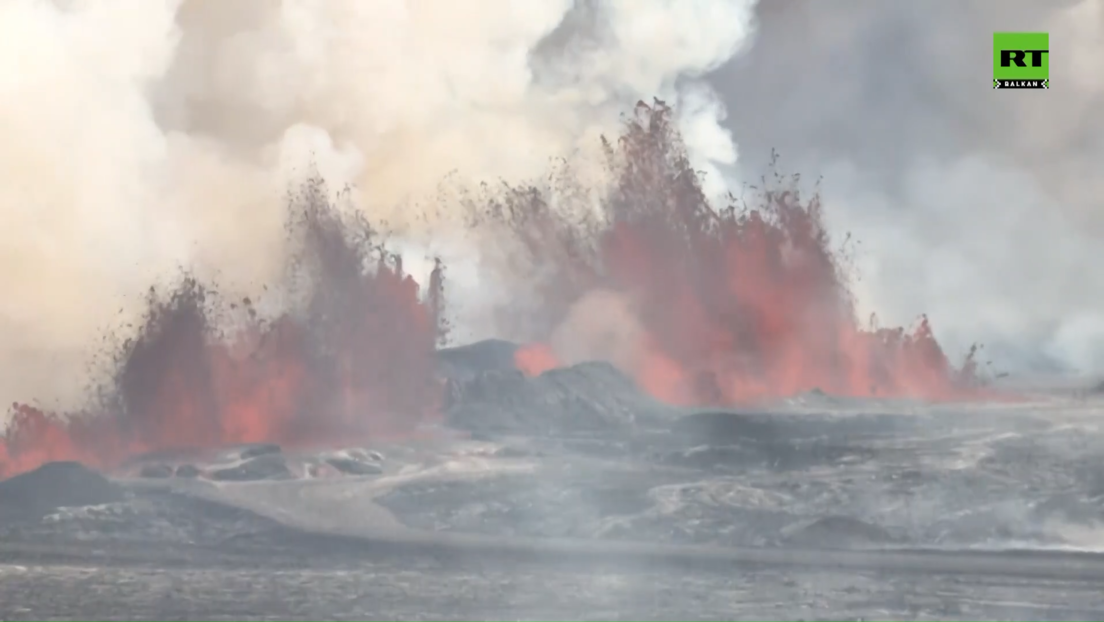 Islandski vulkan izbacuje lavu i dim drugi dan zaredom: Peta od decembra