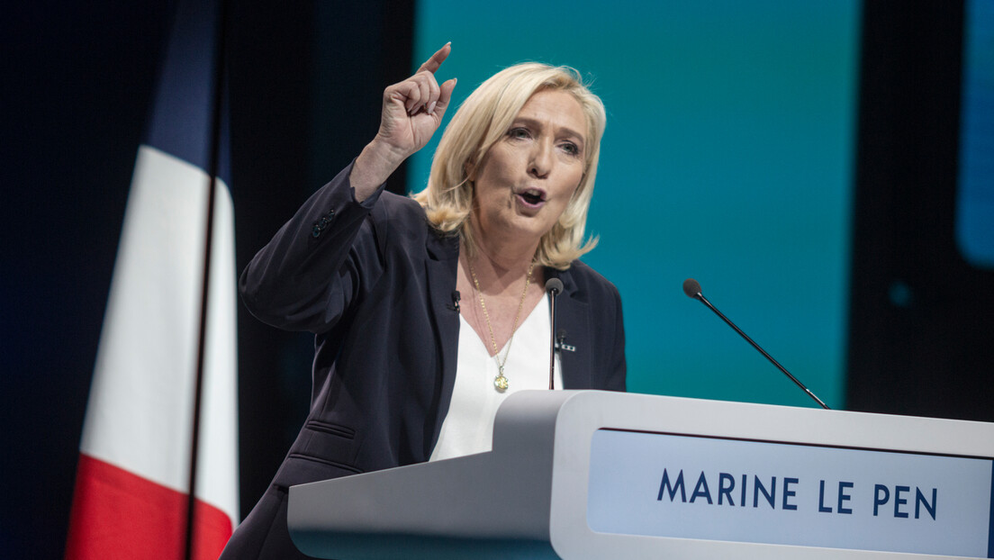Le Penova upozorava: Makronov stav o Ukrajini je korak ka svetskom ratu