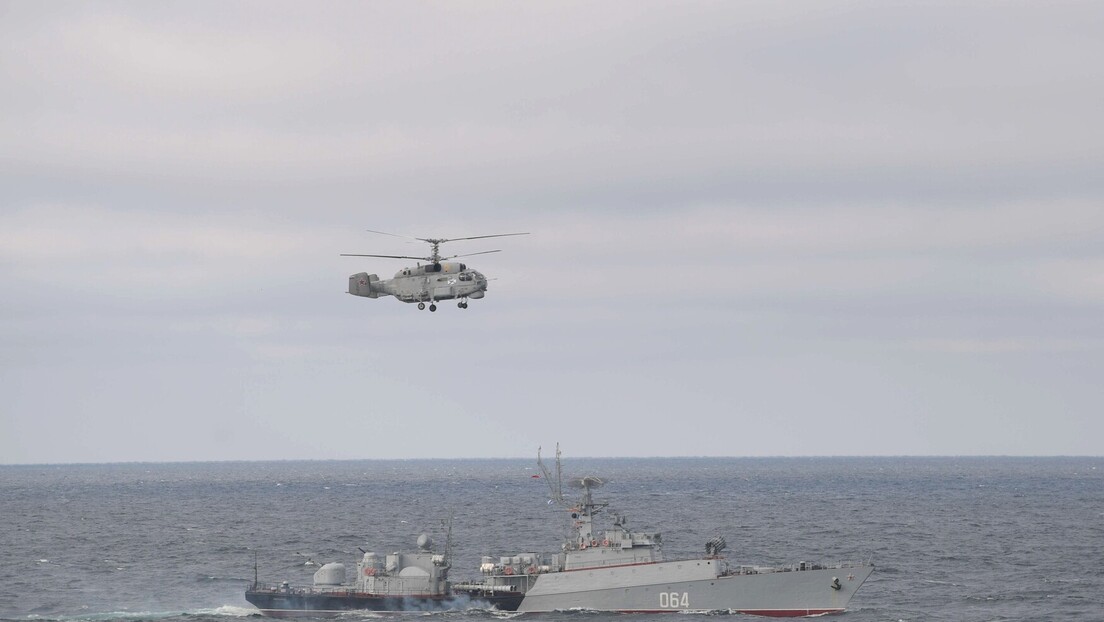 Руска морнарица изводи вежбе у Јапанском мору: Садејство хеликоптера и корвета Пацифичке флоте