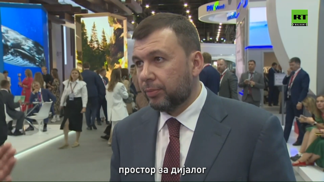 Денис Пушилин за РТ: Не знамо са ким да разговарамо на Западу о Украјини (ВИДЕО)