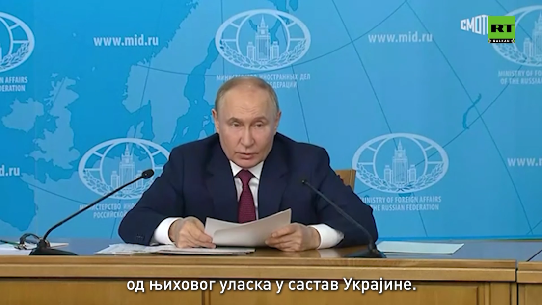 Putin izneo uslove za pregovore: Povlačenje Ukrajinaca iz novih regiona, odustajanje od NATO-a