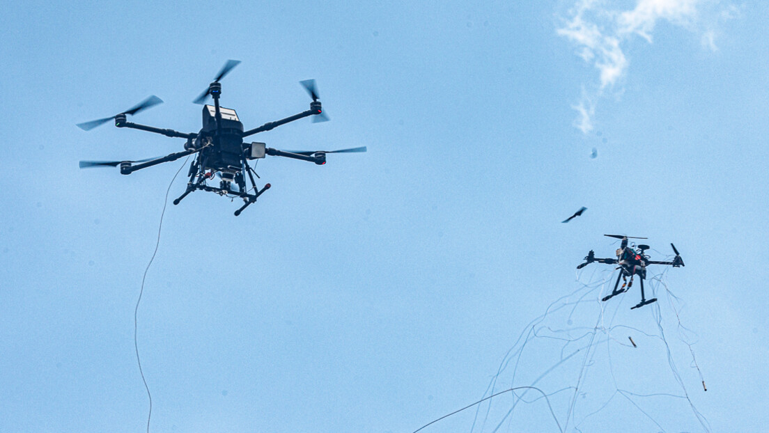 Rusi razvili novi sistem za hvatanje ukrajinskih dronova: "Netkomet" već prisutan u zoni SVO