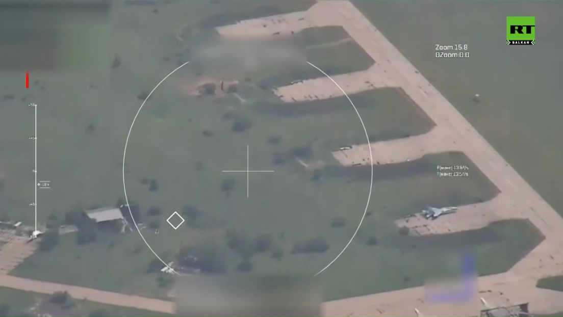 Ruski raketni napad na vojni aerodrom u Mirgorodu: Pogođeno sedam aviona Su-27 (VIDEO)