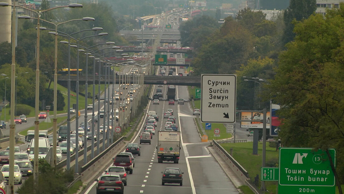 Vesić: Zaustavna traka na bivšem auto-putu kroz Beograd od juče je vozna