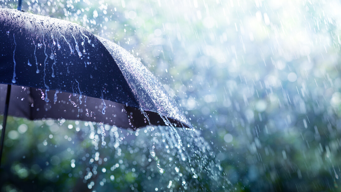 RHMZ upozorava: Kiša i pljuskovi tokom popodneva u većem delu Srbije