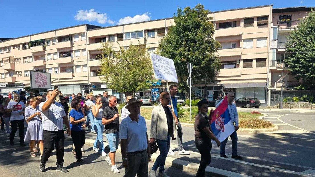 Arsenijević i Veljković pušteni iz pritvora: Kolona građana krenula ka mostu na Ibru