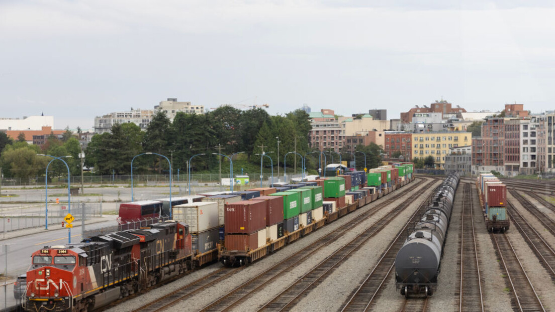 Štrajk sindikata železnice preti severnoameričkim lancima snabdevanja