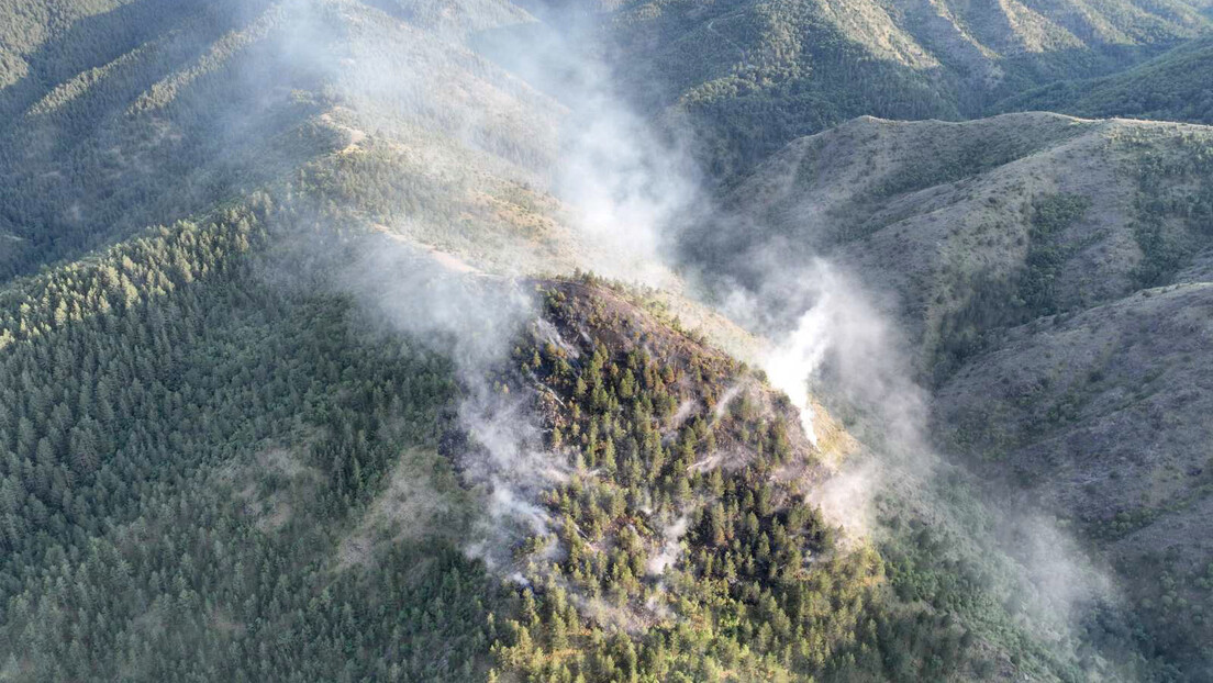 Srbija u borbi s požarima: Izgorelo više od 2.500 hektara šume na Staroj planini (FOTO)