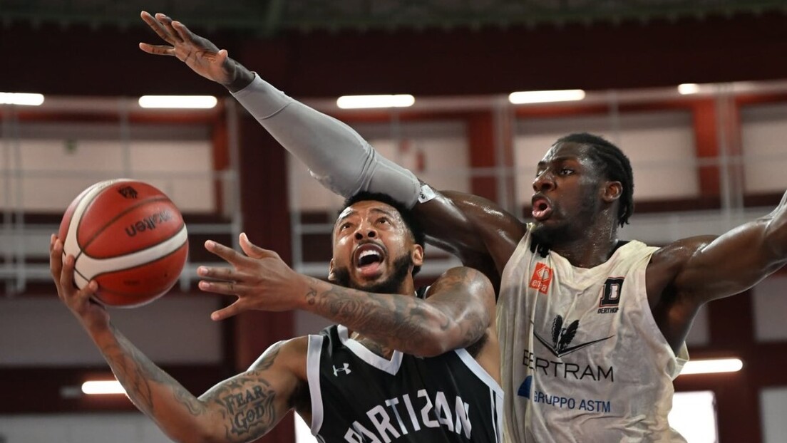 Partizan se mučio protiv Dertone, ali se plasirao u finale turnira na Siciliji