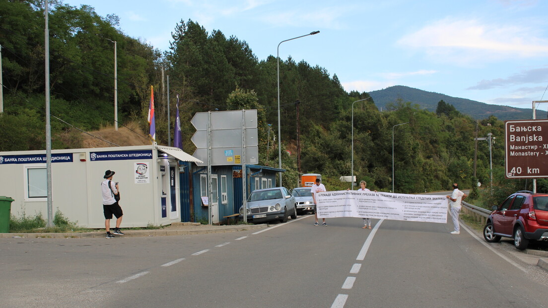 Deseti dan blokade zgrada institucija Srbije na severu KiM