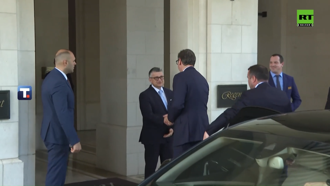 Vučić stigao na Samit Brdo-Brioni u Tivtu (VIDEO)