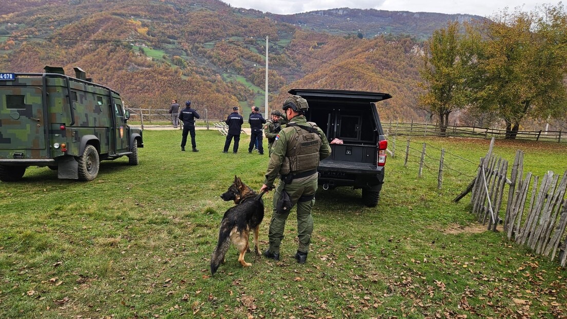 Nastavak potere: Žandarmerija u selu Orašac kod Brodareva u potrazi za Balijagićem