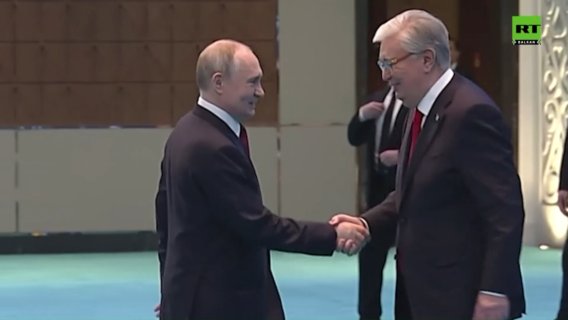 Putin stigao u Palatu nezavisnosti na Samit ODKB (VIDEO)