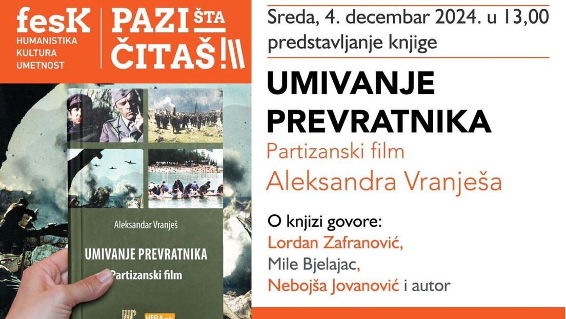 Predstavljanje knjige "Umivanje prevratnika" Aleksandra Vranješa