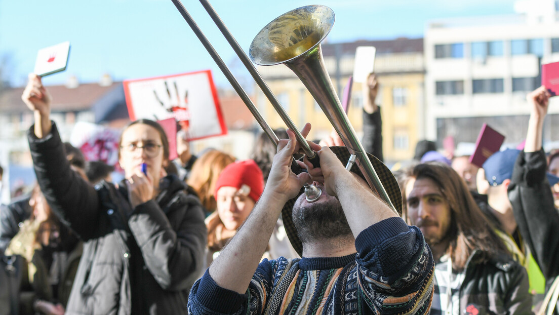 Studentski protest u 16 sati na Slaviji