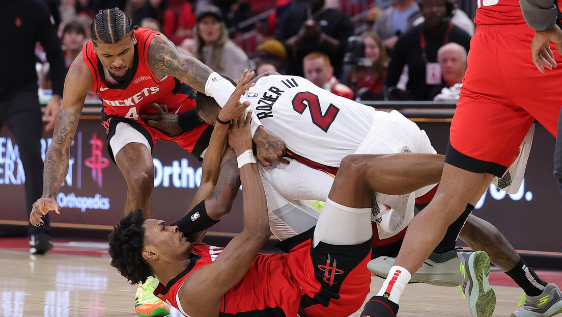 Tuče su u trendu u NBA – sedam isključenja na utakmici između Hjustona i Majamija (VIDEO)