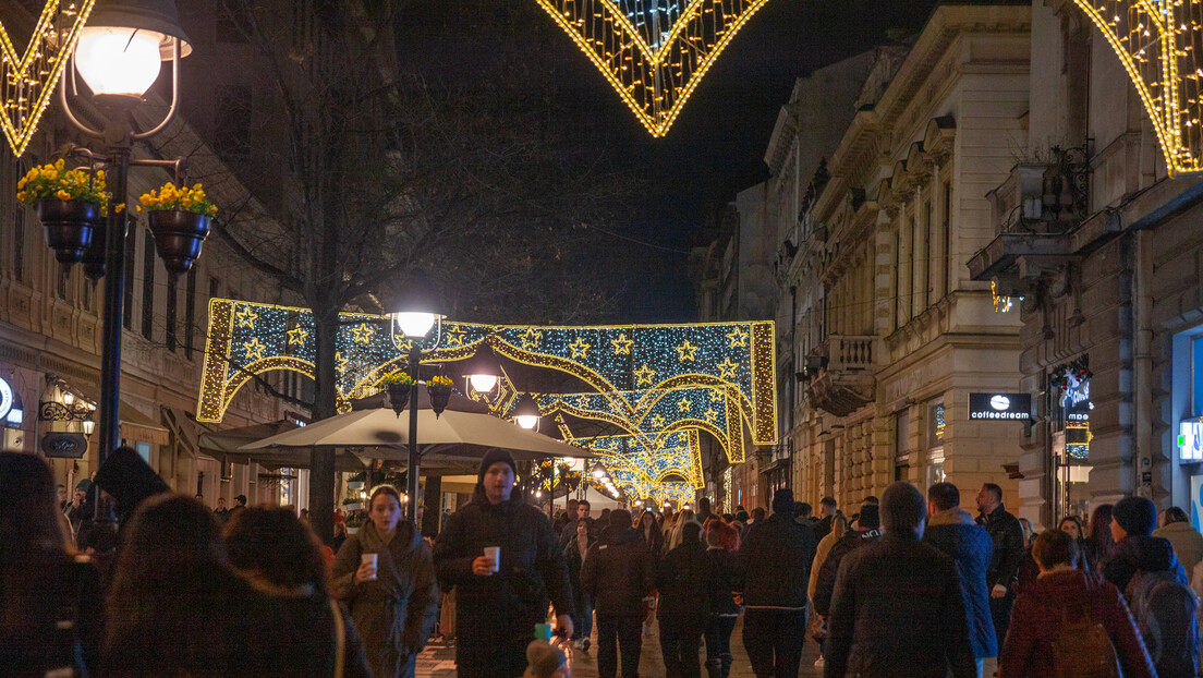 U novogodišnjoj noći bez padavina