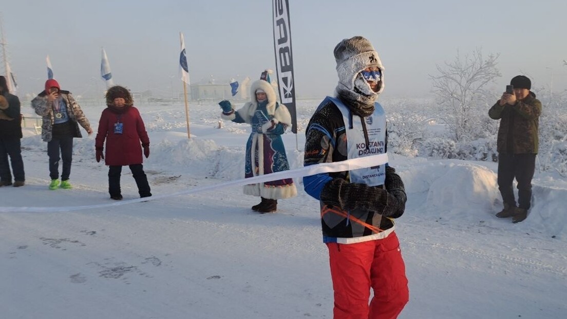 Najekstremniji maraton na svetu se održava u Jakutiji: Borba za titulu na -46 stepeni Celzijusa