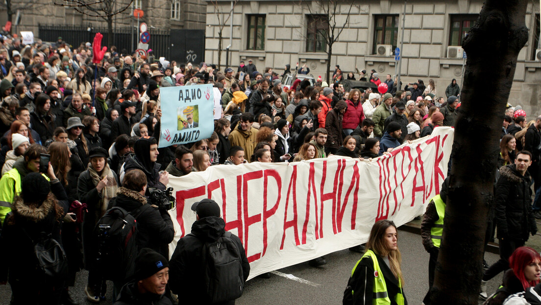 Nastavljeni protesti studenata u više gradova u Srbiji