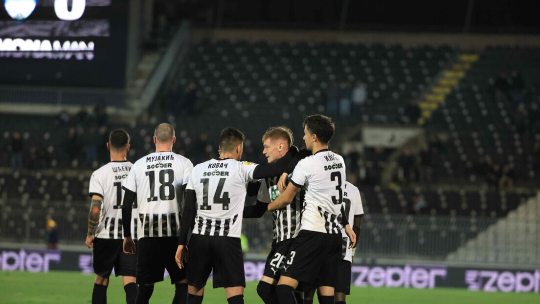 Goleada u Humskoj, Partizan bolji od Novog Pazara