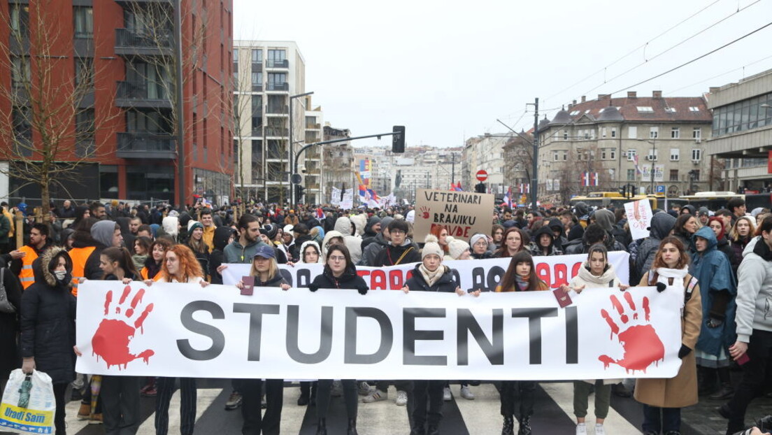 Studenti u blokadi otkrili kada počinje protest ispred Skupštine