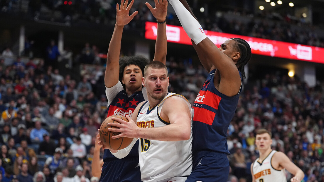 Jokić brojao do 40, ali je Denver izgubio od najlošije ekipe na Istoku