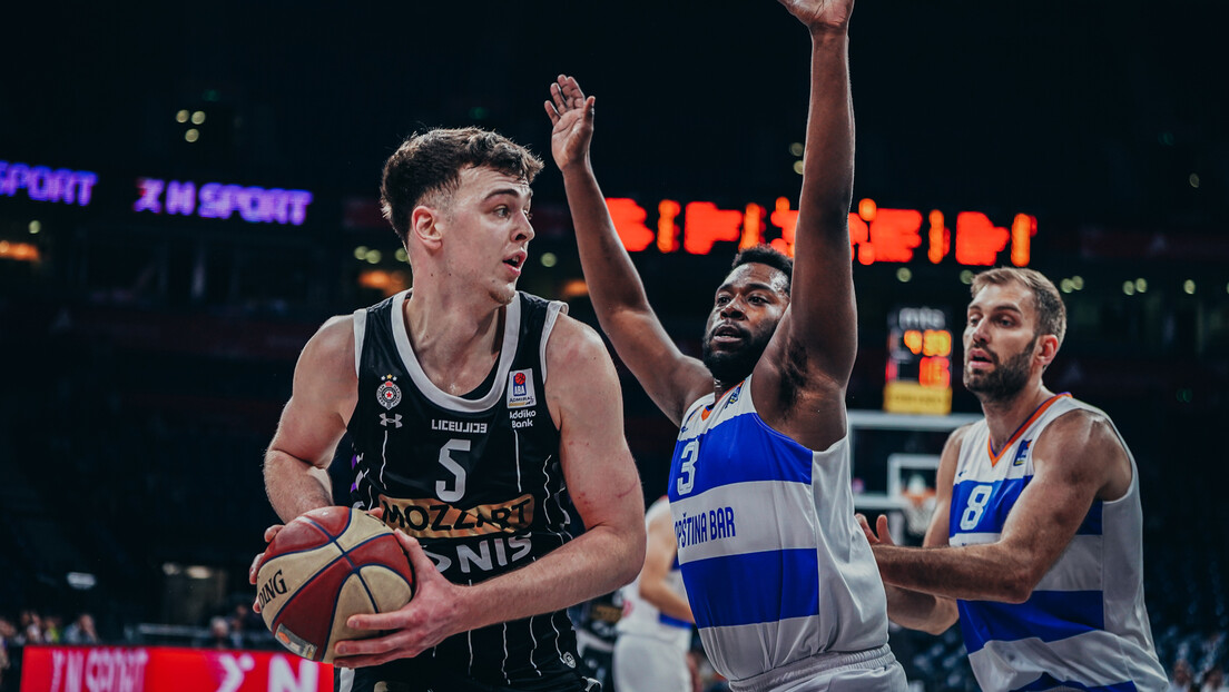 Partizan preživeo patnju – Mornar mučio trojkama, Koprivica sprečio senzaciju