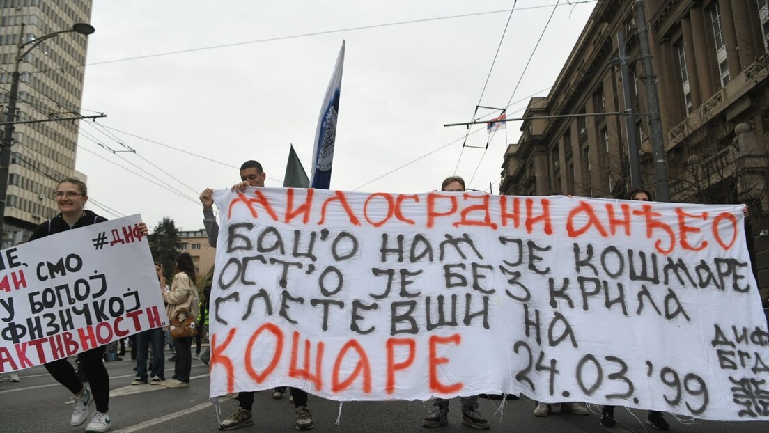 Протест студената испред Генералштаба: Стижу нове генерације које памте убице своје нације