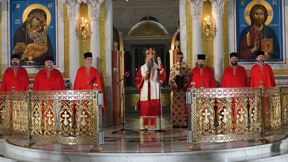 Patrijarh Porfirije za Vaskrs u Pećkoj patrijaršiji