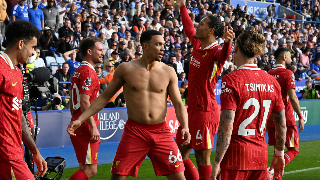 Liverpul na pobedu od titule – Trent poslao "lisice" u Čempionšip