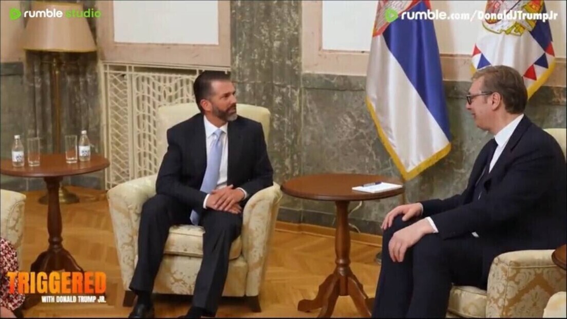 Vučić čeka Trampovog sina: Objavio kakvu dobrodošlicu je pripremio (FOTO)