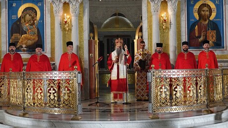 Patrijarh Porfirije za Vaskrs u Pećkoj patrijaršiji