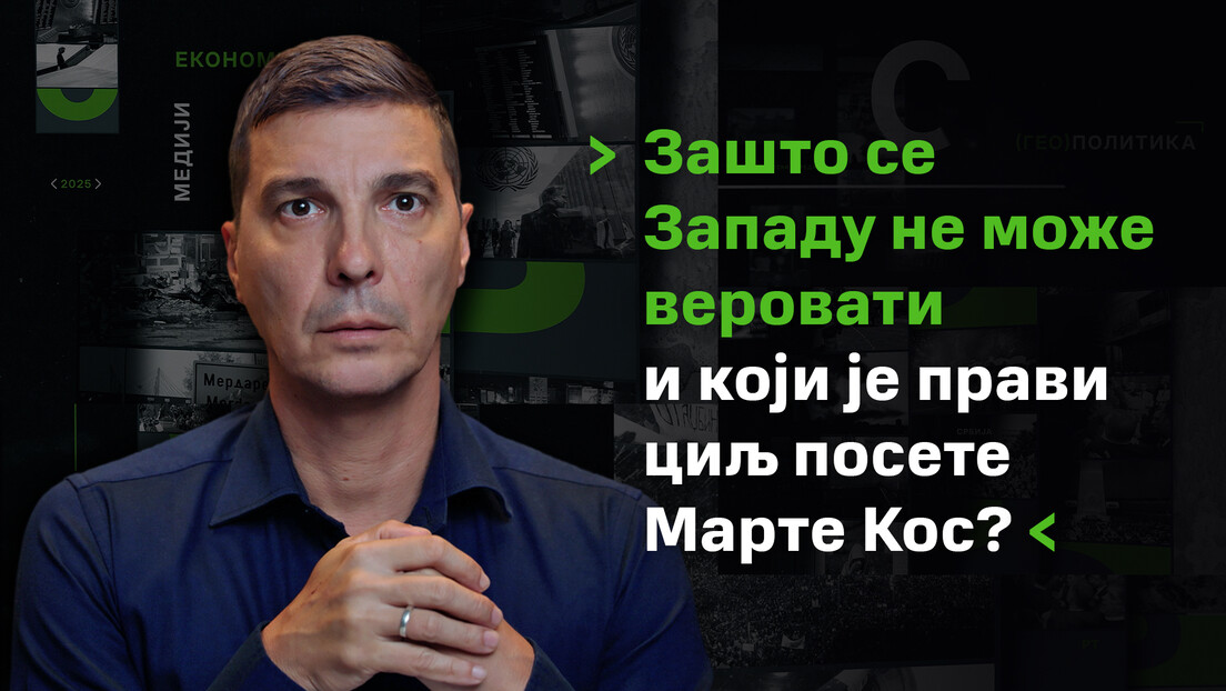 "OsvRT" sa Vrzićem: Zašto se Zapadu ne može verovati i koji je pravi cilj posete Marte Kos