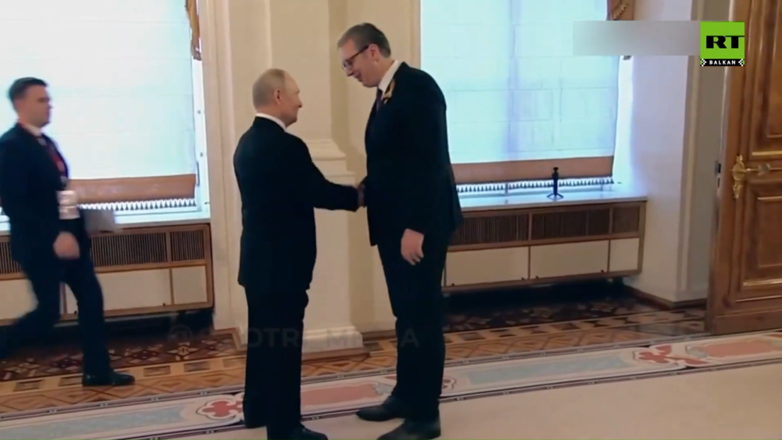 Svetski lideri na prijemu u Kremlju: Putin dočekao Vučića