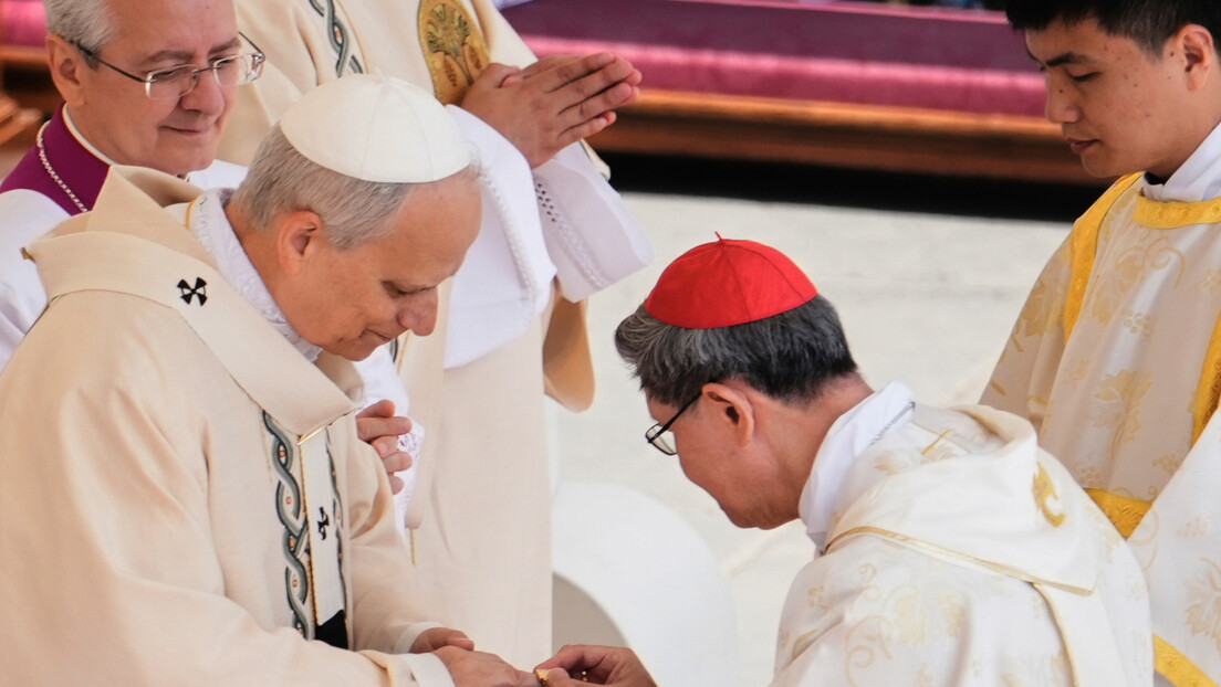 Inauguraciona misa: Papa Lav XIV obećao da će raditi na jedinstvu katoličke crkve (FOTO)
