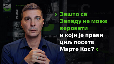 "OsvRT" sa Vrzićem: Zašto se Zapadu ne može verovati i koji je pravi cilj posete Marte Kos