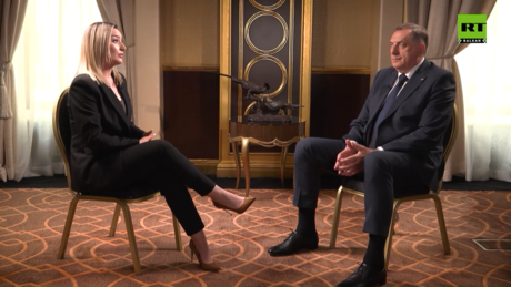 Dodik za RT Balkan iz Moskve: Rusi su dali najveće žrtve za pobedu nad fašizmom