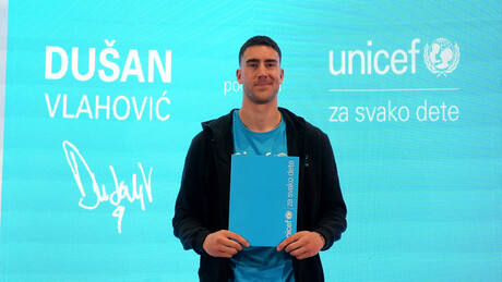 Dušan Vlahović postao ambasador UNICEF: "Ako nekome verujete, podelite kako se osećate"