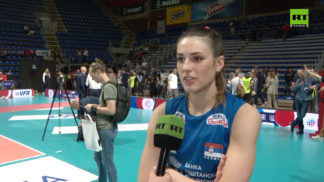 Aleksićeva za RT Balkan: Rusiji želim da se što pre vrati, te devojke mogu da pokažu mnogo!