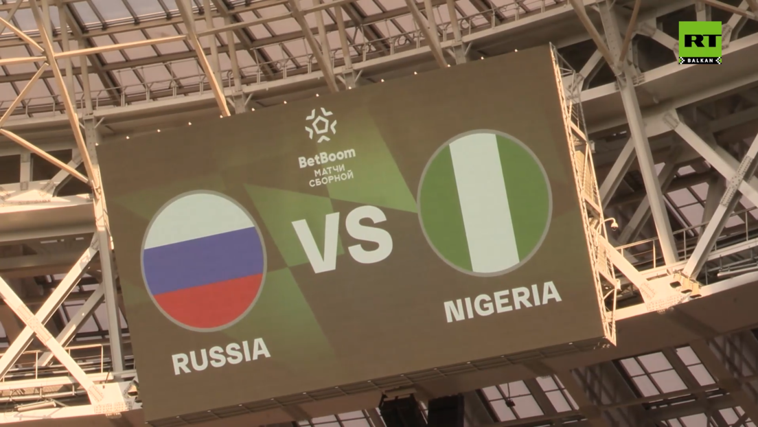 Sve je spremno za spektakl, Rusija igra protiv Nigerije