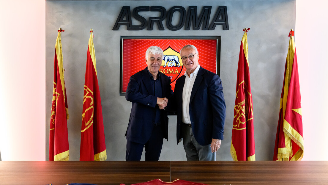 Neočekivano lice u Rimu, Gasperini seo na klupu "vučice"