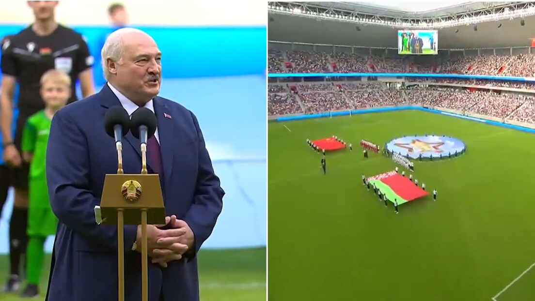 Belorusija dobila spektakularan stadion, Lukašenko srećan: Ovo je poklon Sija i Kine