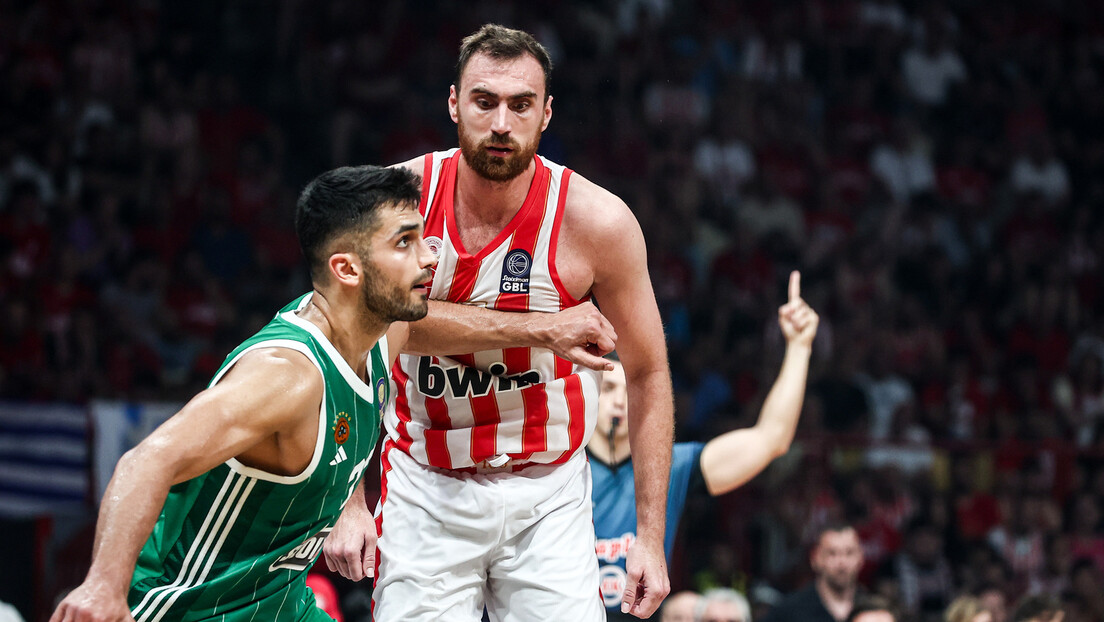U Atini je "gorelo" – Milutinov i Olimpijakos ponovo šampioni Grčke